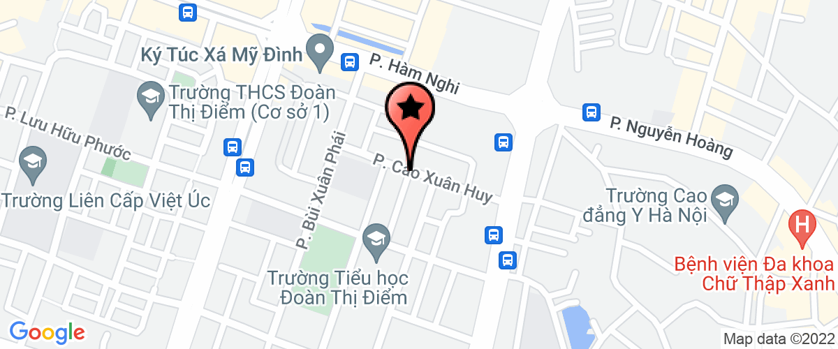 Map go to Dai Viet Investment Trading Export Import and Service Company Limited