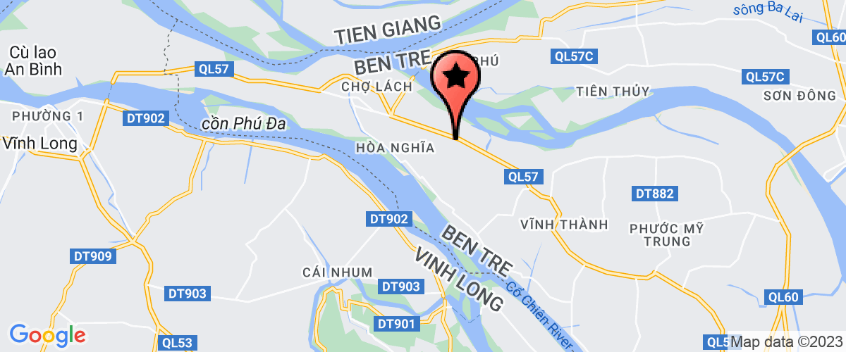Map go to Hoa Kieng Thanh Tung And Seedling Company Limited