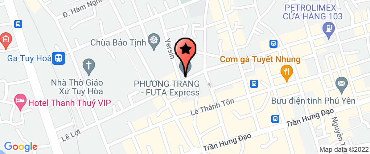 Map go to Anh Trieu Private Enterprise