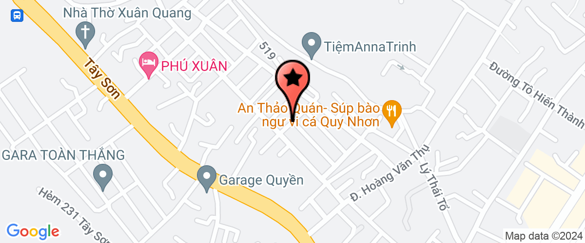 Map go to Sao Mai Viet Land Company Limited