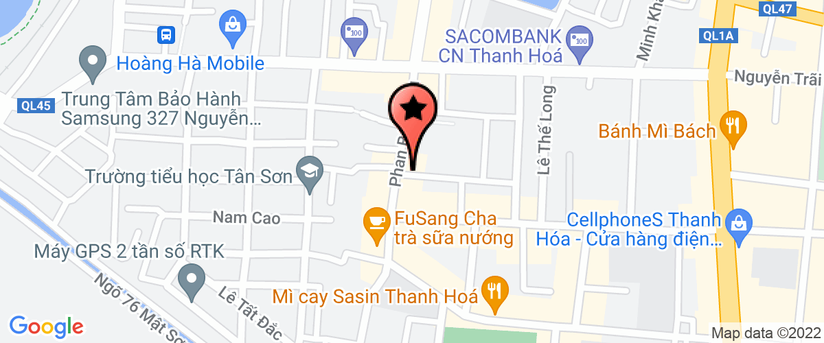 Map go to TM Sx  Lap Dat Ba Dinh Furniture And Supply Company Limited