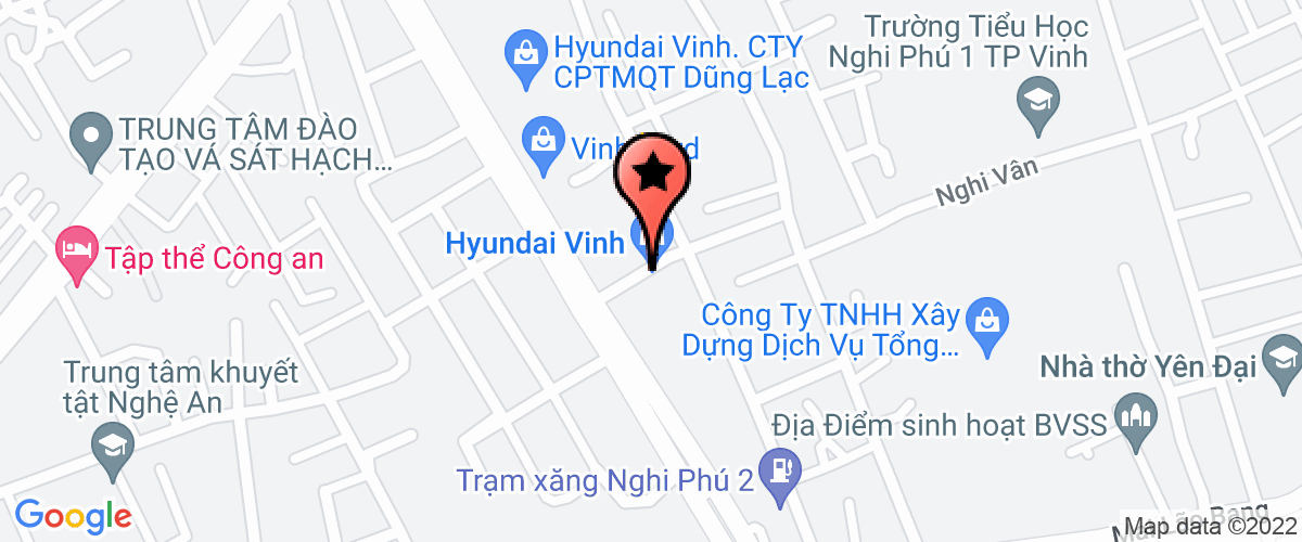 Map go to Dung Lac International Trading Joint Stock Company