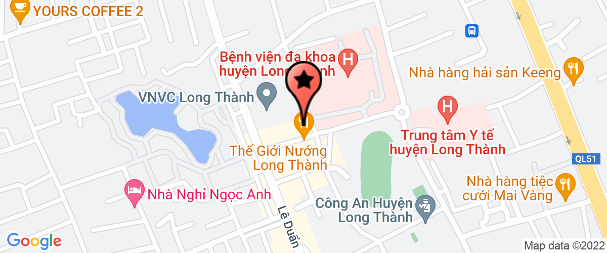 Map go to Duong Ngoc Long Informatics Company Limited