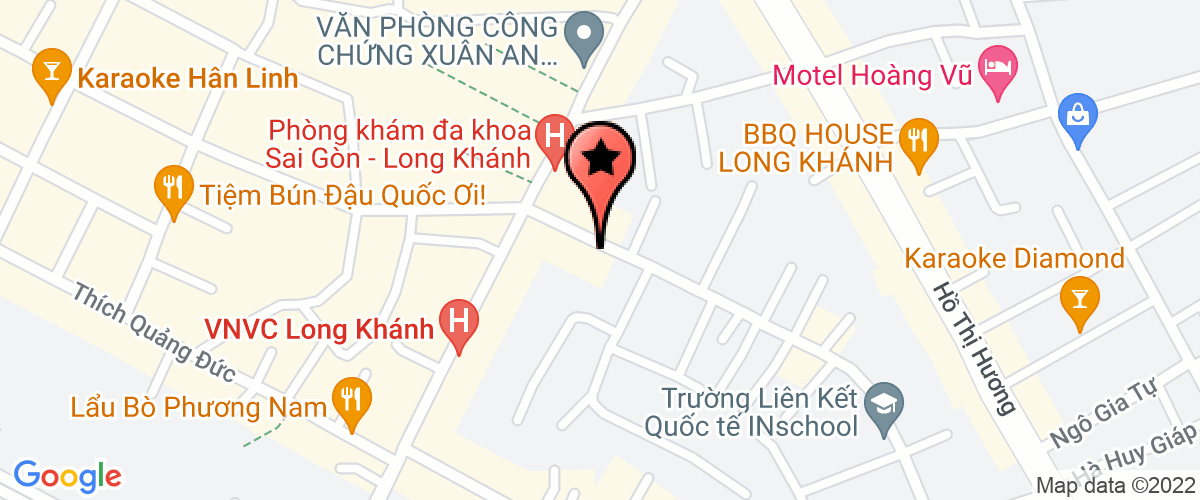 Map go to Son Lam Ha Company Limited