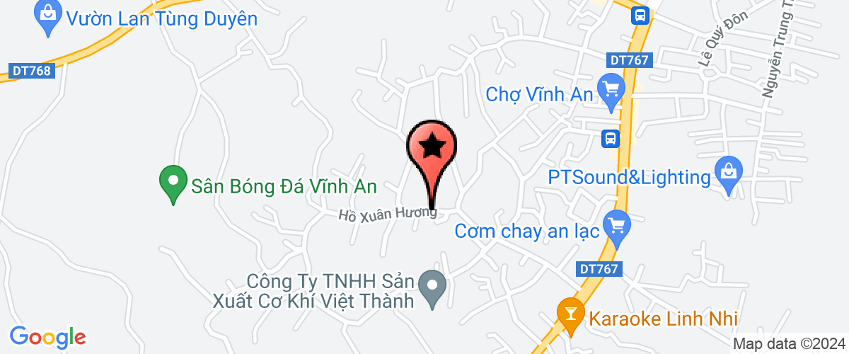 Map go to Minh Sau Muon Private Enterprise