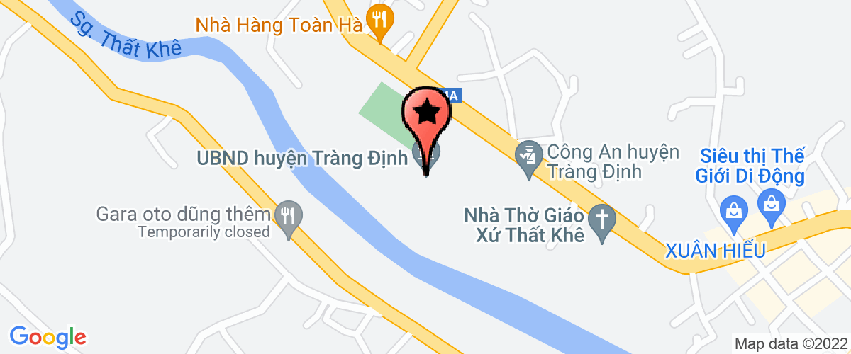 Map go to Hoang Huy Company Limited