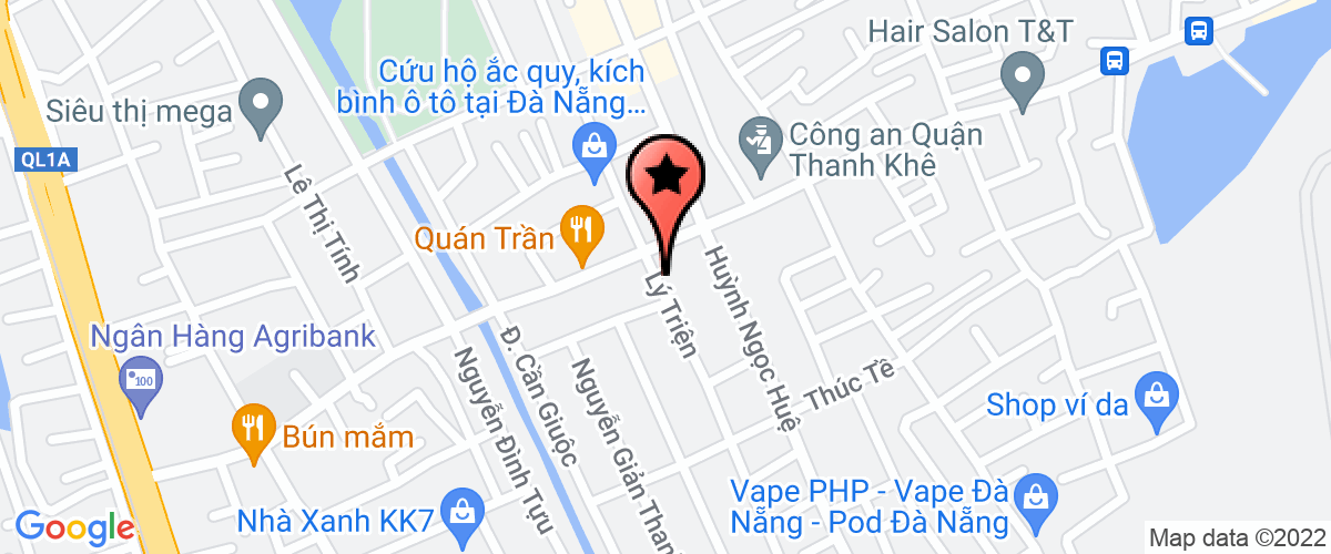 Map go to Huy Quoc Duy Transport Service Company Limited