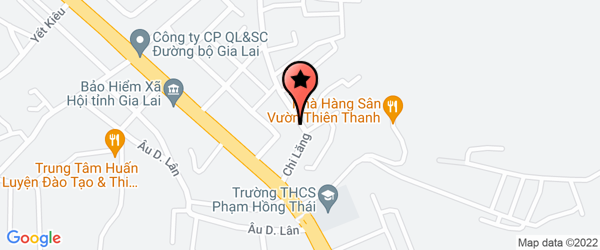 Map go to Ngoc Phat Gia Lai Company Limited