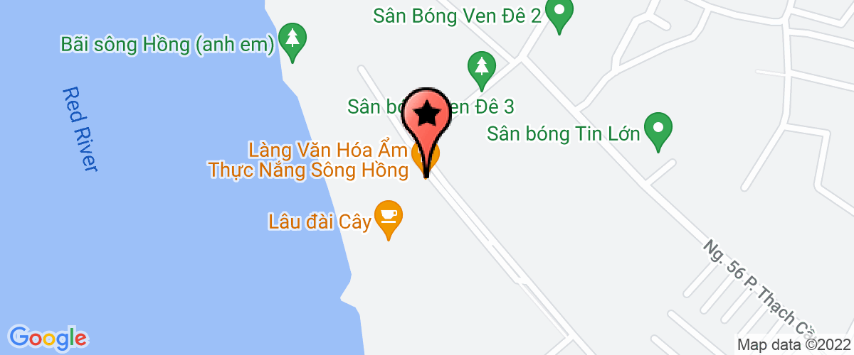 Map go to Thu Hang Food VietNam Joint Stock Company