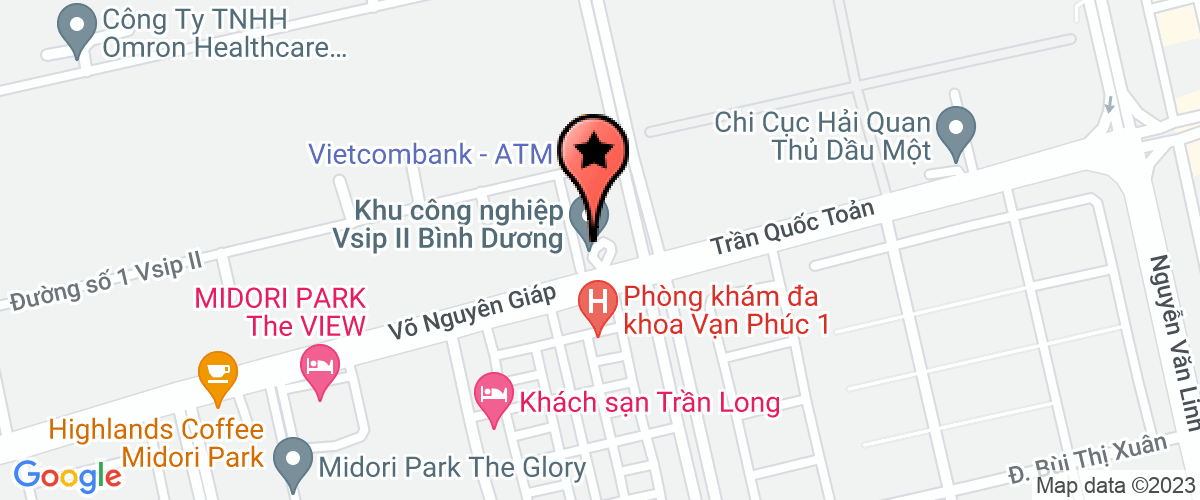Map go to GHW (VietNam) Company Limited
