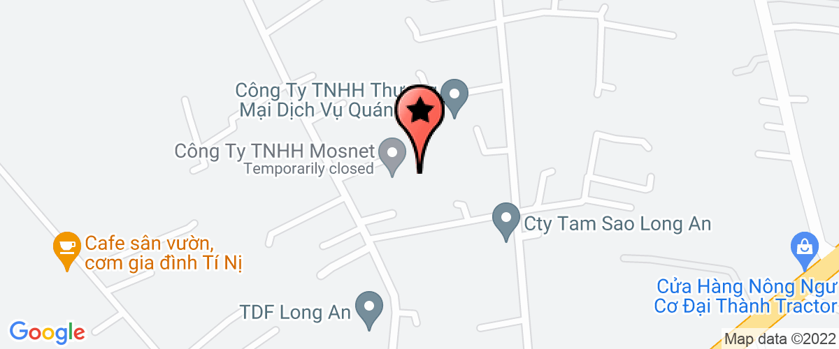 Map go to Hoa Vien Go Den Company Limited