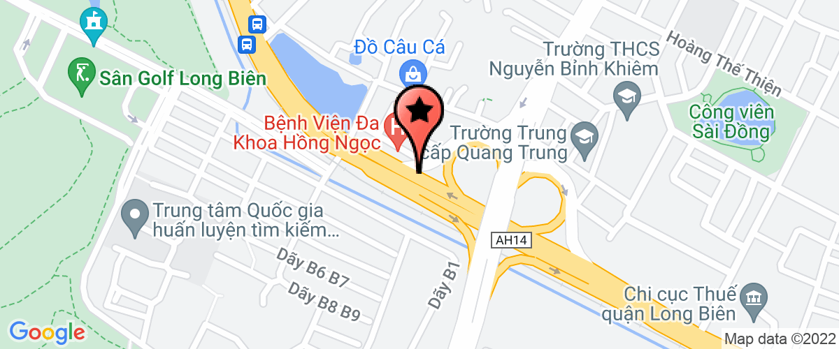Map go to Viet Hung Trading Business And Investment Company Limited