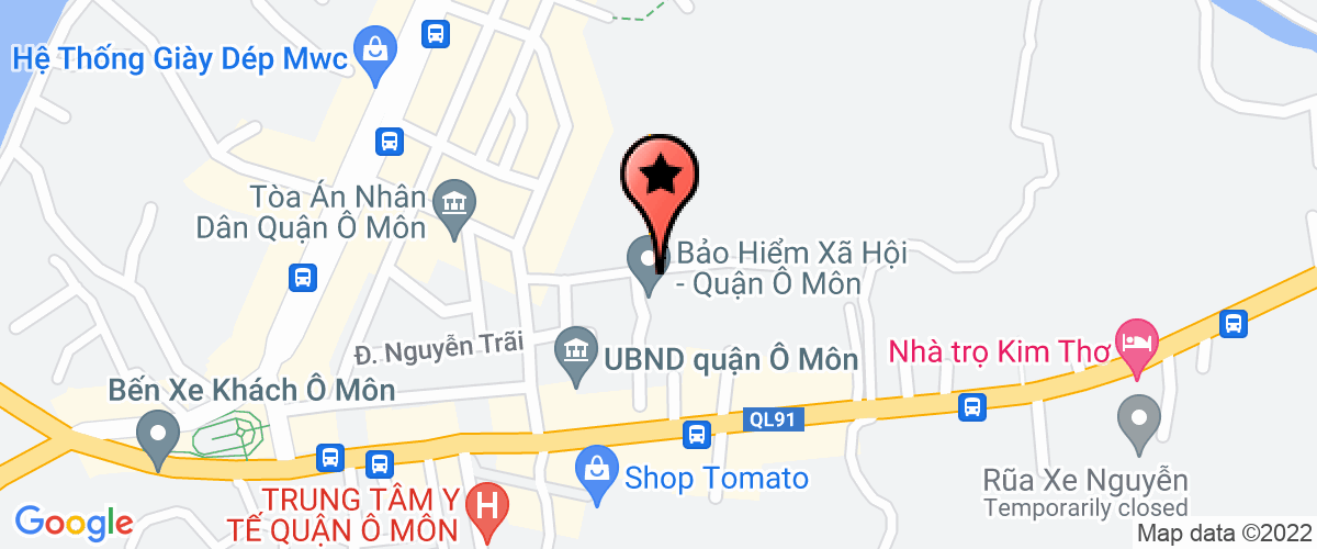 Map go to Phuong Chau Trading And Production Company Limited