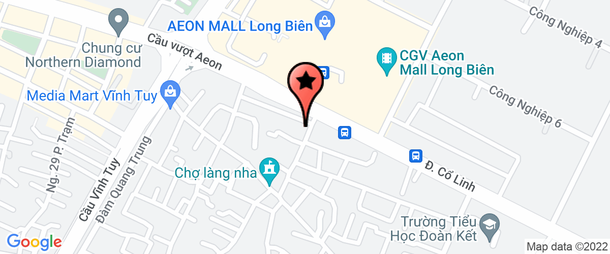 Map go to Sao Viet Advertising - Print Produce and Trading Service Company Limited
