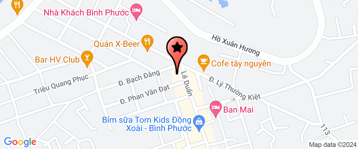 Map go to Vuon Tam Hon Education Company Limited