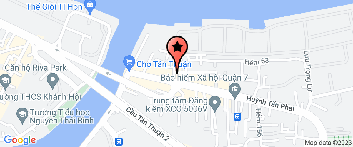 Map go to Tam My Sports Company Limited