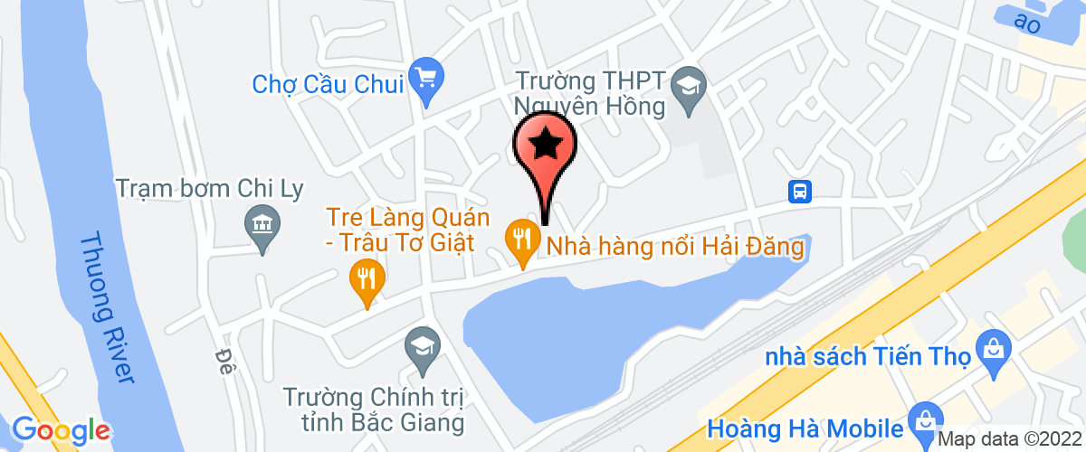 Map go to Binh Dinh Trading Investment Joint Stock Company