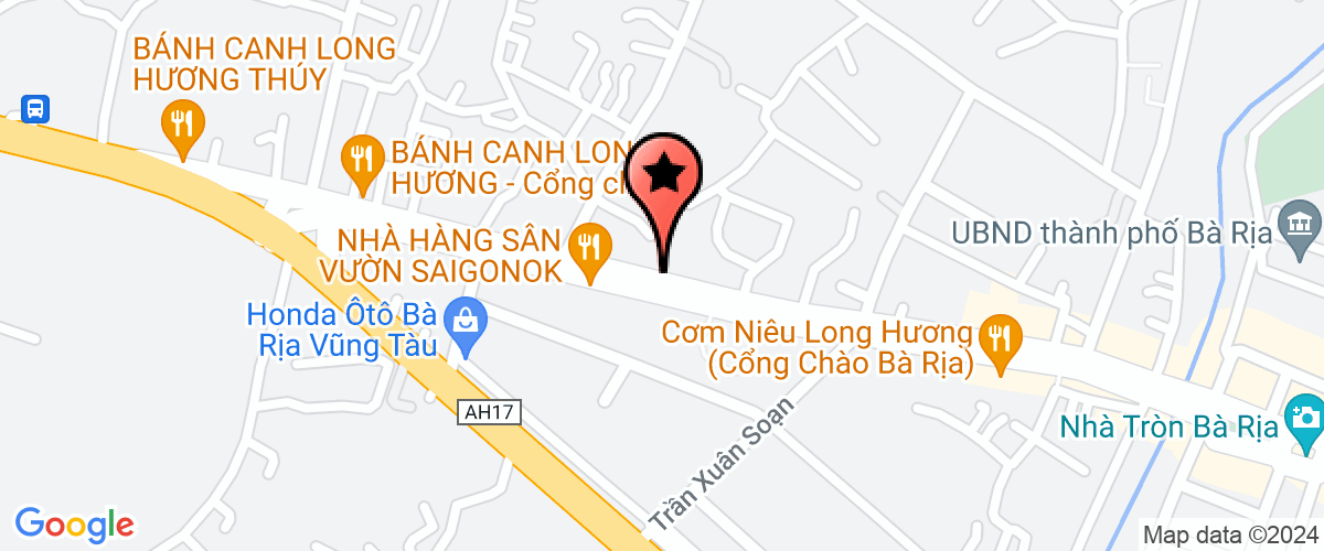 Map go to Anh Thu Trading & Services Company Limited.