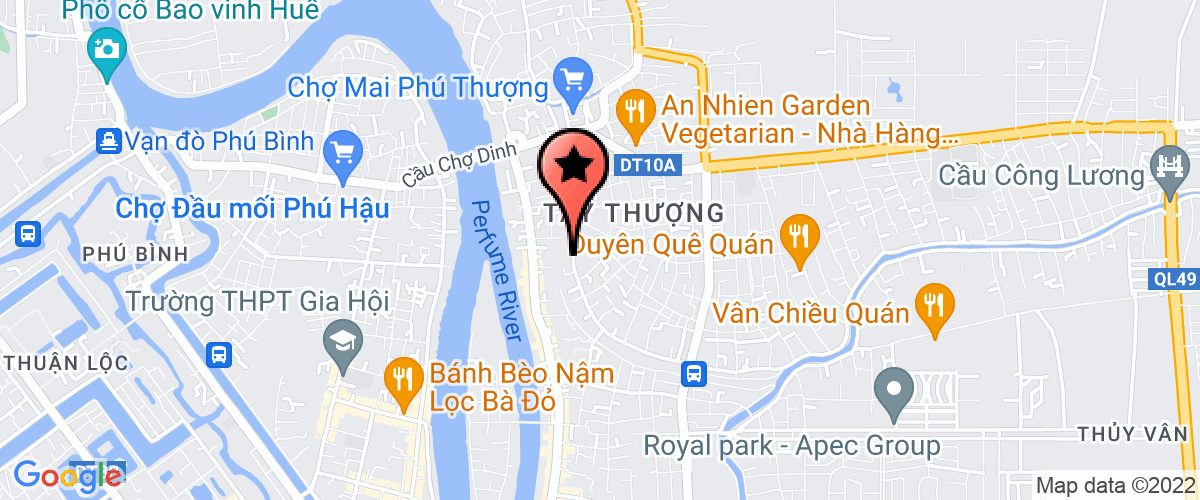 Map go to Quoc Hai Construction Company Limited