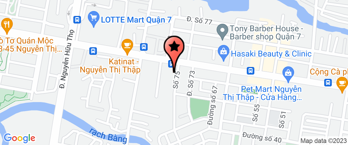 Map go to Toan Tam Service Trading Investment Company Limited
