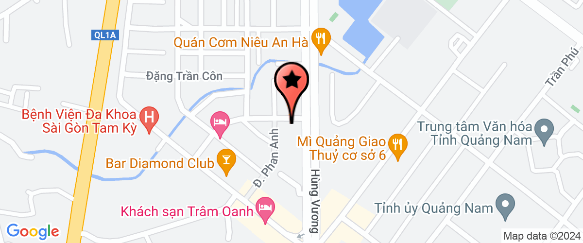 Map go to Quan ly cong thong tin dien tu Quang Nam Center