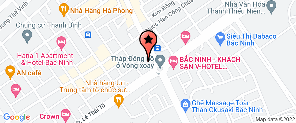 Bản đồ đến Công Ty TNHH Thương Mại Và Xây Dựng Nam Trung Sơn