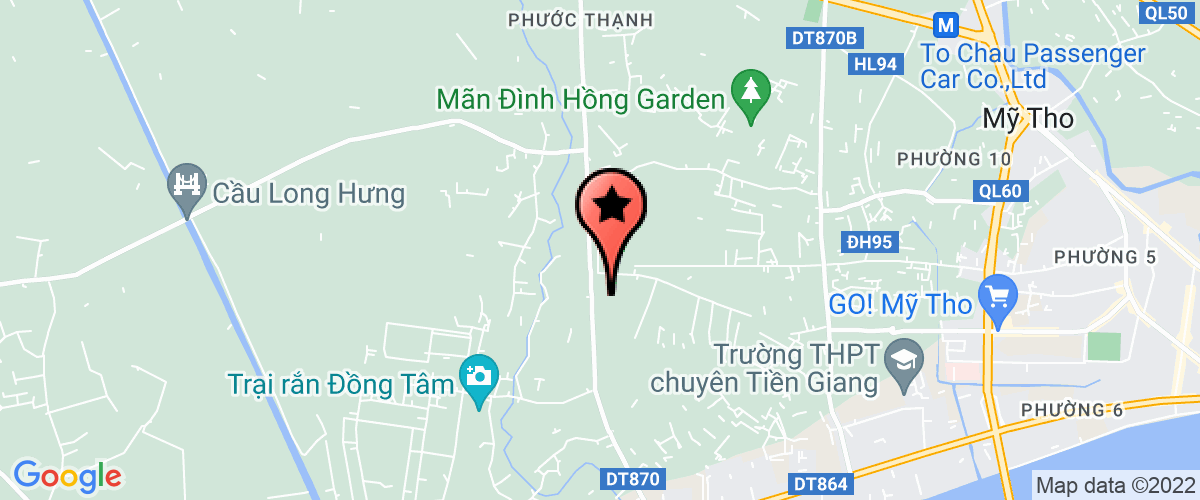Map go to DNTN Tan Phu