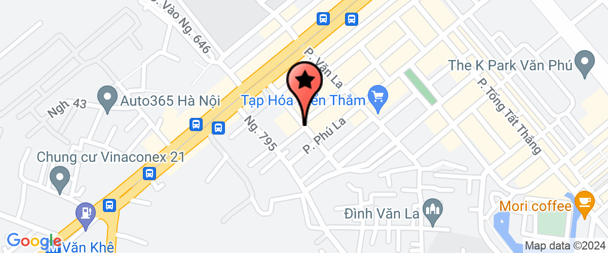 Map go to Linh An Trading Development Investment Company Limited