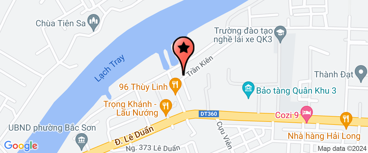 Map go to Dat Cang 1.2.3 Group Limited Company
