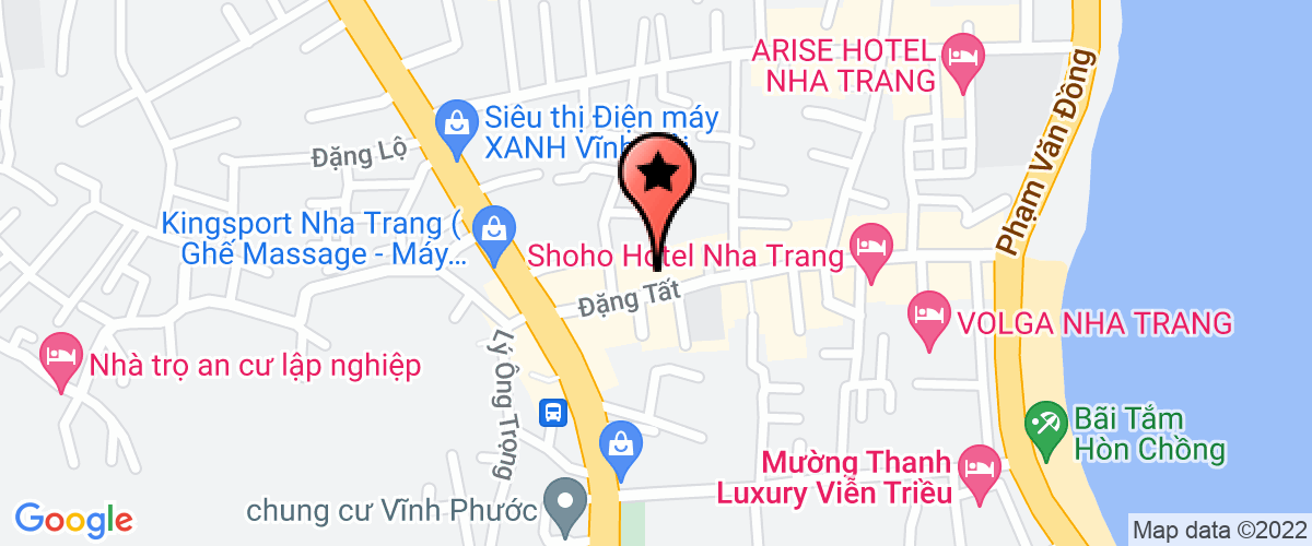 Bản đồ đến Công Ty TNHH Thương Mại Dịch Vụ Bất Động Sản Cường Thịnh Nha Trang