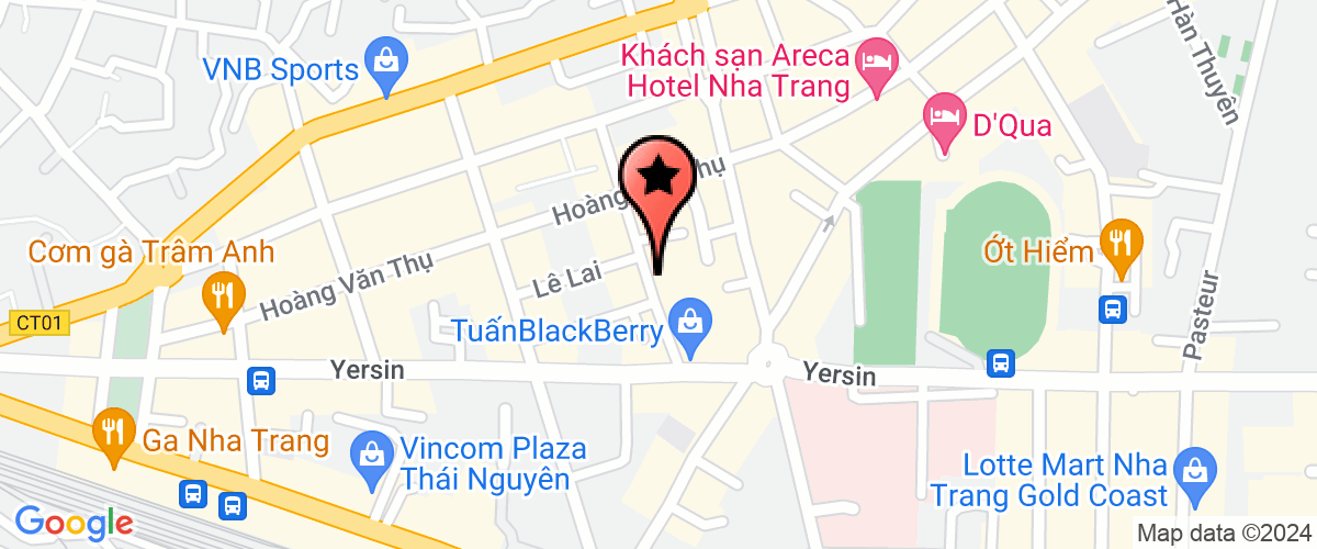 Map go to Thien Hoang Khang Company Limited