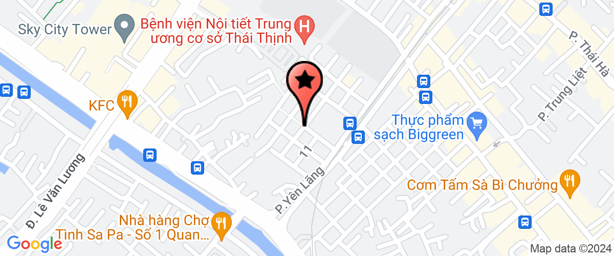 Map go to Hue Thanh Ceramic Materials Company Limited