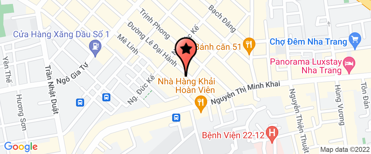 Bản đồ đến Công Ty TNHH Thương Mại Và Đầu Tư Thái Sơn Nha Trang