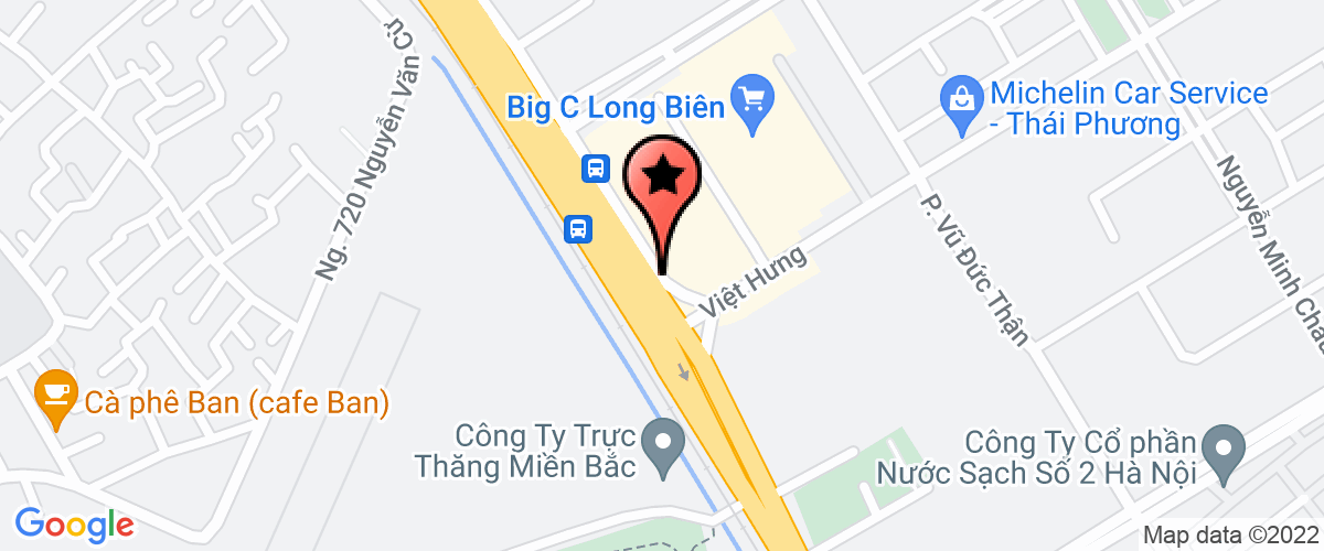 Map go to Bac Au Ha Noi Automobile Co., Ltd