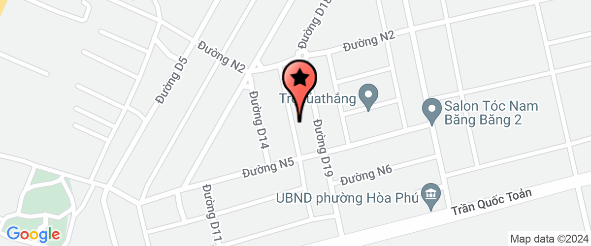 Bản đồ đến Công Ty TNHH MTV Trường Nguyễn