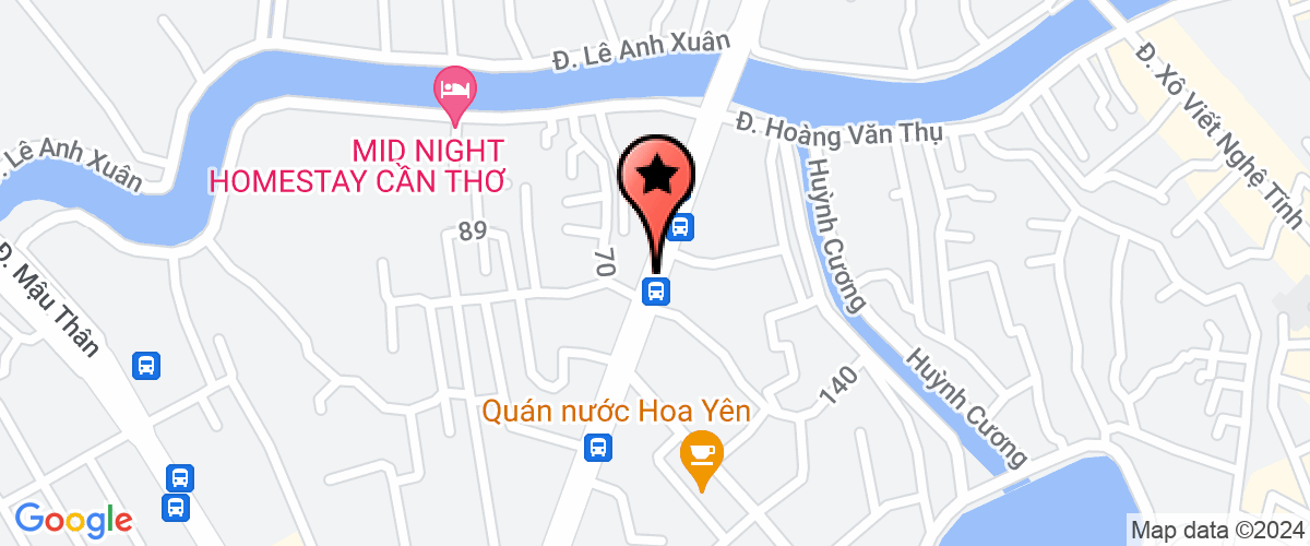 Map go to UBND phuong An Nghiep