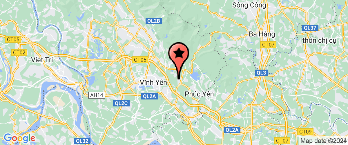 Map go to Minh Hieu Binh Xuyen Company Limited