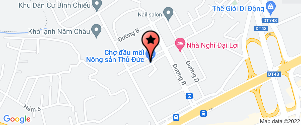 Map go to Rau Cu Qua Thanh Tai Business Company Limited