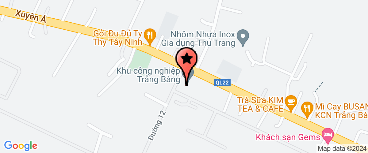 Bản đồ đến Công ty TNHH Haisung