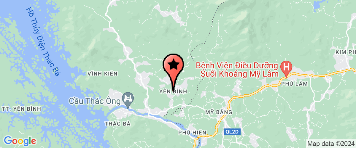 Map go to Yen Bai Forestry Development Investment Joint Stock Company