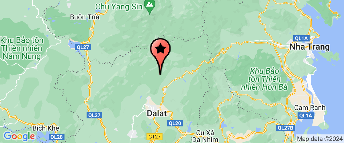 Map go to Toa an Nhan Dan Lac Duong District