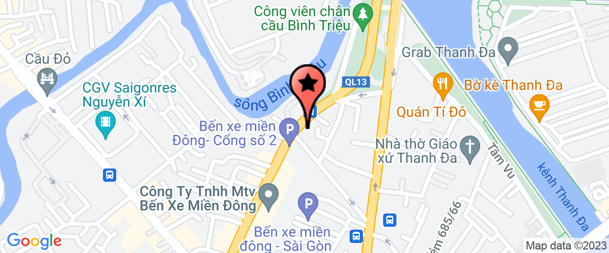 Map go to Viec Lam Nguyen Phong Service Company Limited