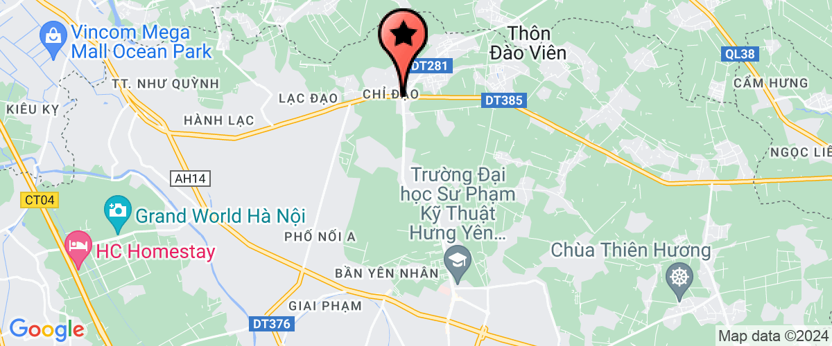 Map go to Ha Anh Sports Company Limited