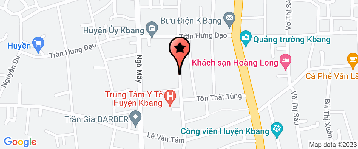 Map go to Ban Dai dien Hoi nguoi cao tuoi KBang District