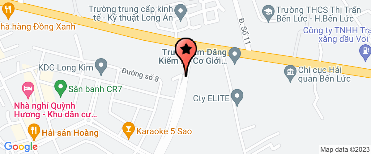 Map go to anh Duong Company Limited