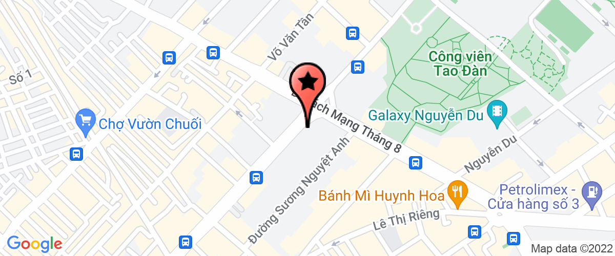 Map go to Hoan Cau Service Company Limited