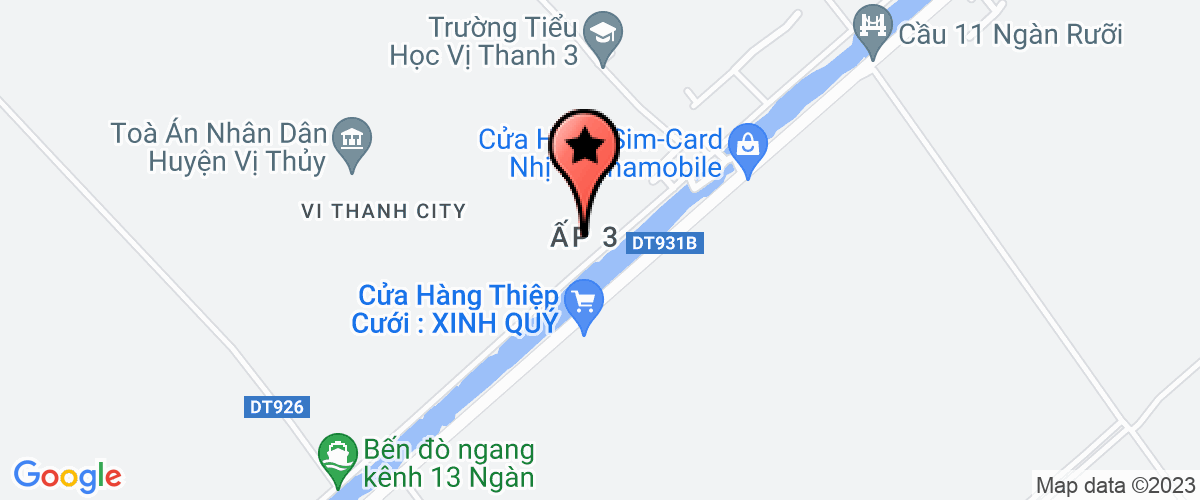 Map go to Hung Phat Trading Production Company Limited