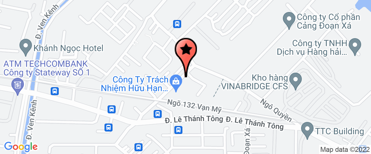 Map go to Anphat Printing and Trading Build Joint Stock Company