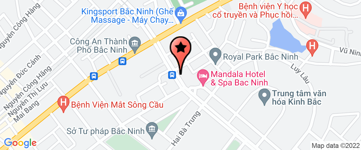 Map go to Dong Do Trading And Production Company Limited