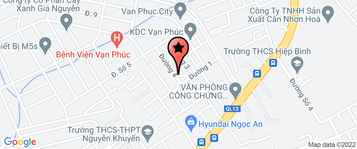 Map go to Tien Thanh Services Trading Consultant Company Limited